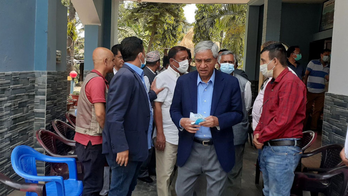 कांग्रेस सभापति देउवा झापामा